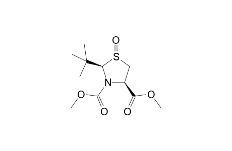 (1R,2R,4R)-dimethyl 2-(t-butyl)-1-oxido-1-thiazolidine-3,4-dicarboxylate