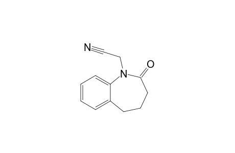 2-(2-keto-4,5-dihydro-3H-1-benzazepin-1-yl)acetonitrile