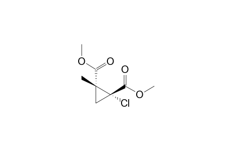(R*,R*)-Dimethyl 1-chloro-2-methylcyclopropane-1,2-dicarboxylate