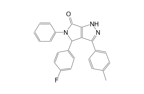 4-(4-fluorophenyl)-3-(4-methylphenyl)-5-phenyl-4,5-dihydropyrrolo[3,4-c]pyrazol-6(1H)-one