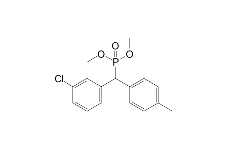 Dimethyl ((3-chlorophenyl)(p-tolyl)methyl)phosphonate