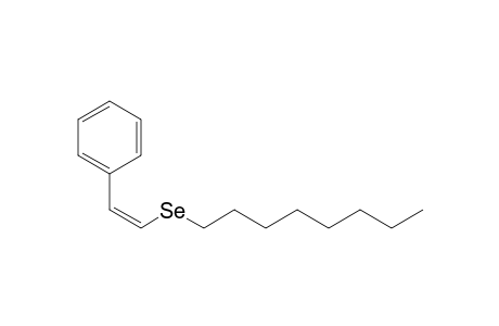 (Z)-Octyl(styryl)selane