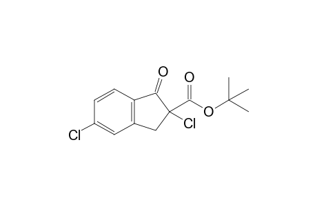 2,5-Dichloro-1-oxo-indan-2-carboxylic acid tert-butyl ester