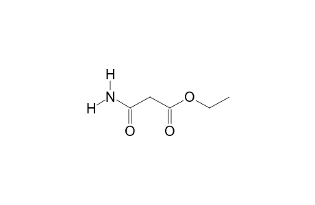 malonamic acid, ethyl ester