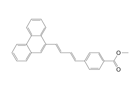 Methyl (1E,3E)-p-[4-(9'-phenanthryl)buta-1,3-dien-1-yl]benzoate