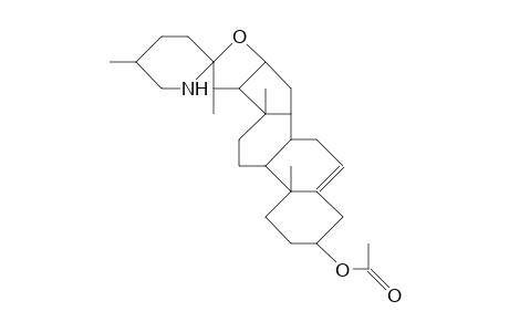 O-Acetylsolasodine(25R)-22.alpha.-N-spirosol-5-en-3.beta.-yl-acetate