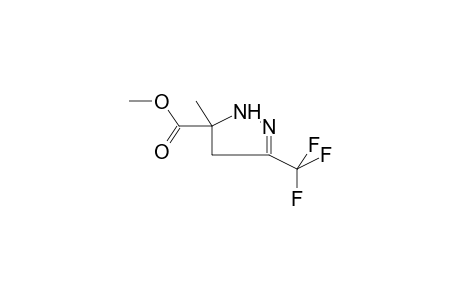 5-METHOXYCARBONYL-5-METHYL-3-TRIFLUOROMETHYL-2-PYRAZOLINE