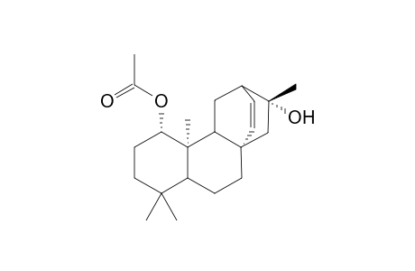 (ent)-1.beta.-Acetoxy-16.beta.-hydroxyatis-13-ene