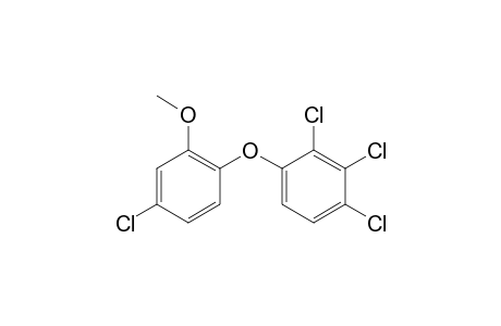 1,2,3-trichloro-4-(4-chloro-2-methoxyphenoxy)benzene