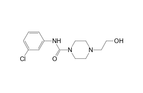 Formamide, [4-2-(hydroxyethyl)-1-piperazinyl]-N-(3-chlorophenyl)-