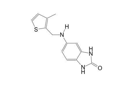 2H-benzimidazol-2-one, 1,3-dihydro-5-[[(3-methyl-2-thienyl)methyl]amino]-