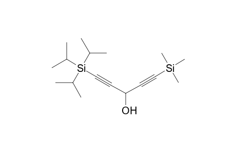 1-triisopropylsilyl-5-trimethylsilyl-penta-1,4-diyn-3-ol