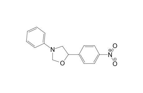 Oxazolidine, 5-(4-nitrophenyl)-3-phenyl-