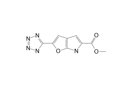 METHYL-2-(5'-TETRAZOLYL)-6H-FURO-[2,3-B]-PYRROLE-5-CARBOXYLATE