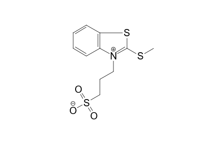 3-[2-(methylsulfanyl)-1,3-benzothiazol-3-ium-3-yl]-1-propanesulfonate