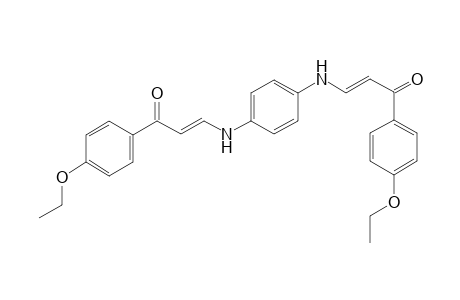2-Propen-1-one, 1-(4-ethoxyphenyl)-3-[[4-[[3-(4-ethoxyphenyl)-3-oxo-1-propenyl]amino]phenyl]amino]-