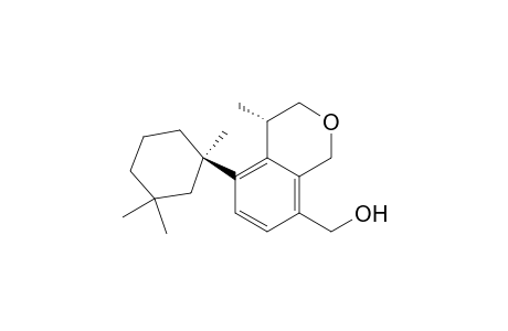 1H-2-Benzopyran-8-methanol, 3,4-dihydro-4-methyl-5-(1,3,3-trimethylcyclohexyl)-, (R*,S*)-