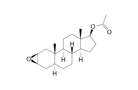 2b,3-Epoxy-5a-androstan-17b-yl acetate