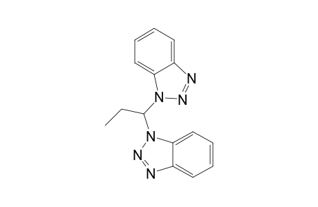 1-[1-(1-Benzotriazolyl)propyl]benzotriazole
