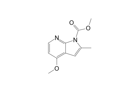 Methyl 4-Methoxy-2-methylpyrrolo[2,3-b]pyridine-1-carboxylate