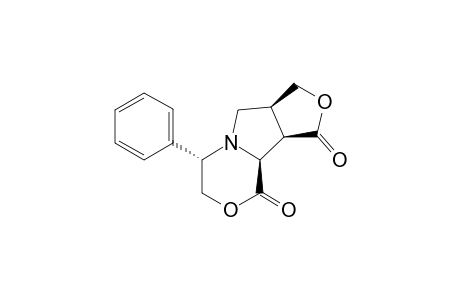 (3aR,3bS,7S,9aS)-7-Phenyl-hexahydro-furo[3',4':3,4]pyrrolo[2,1-c][1,4]oxazine-3,4-dione