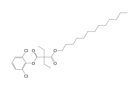 Diethylmalonic acid, 2,6-dichlorophenyl tridecyl ester