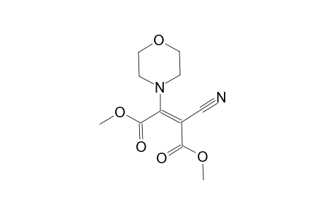 Dimethyl 2-cyano-3-(morpholin-4'-yl)but-2-ene-1,4-dioate
