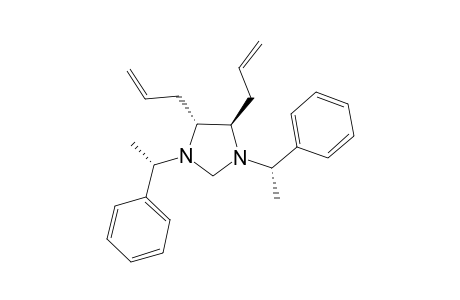 (4R,5R)-1,3-bis[(1S)-1-phenylethyl]-4,5-bis(prop-2-enyl)imidazolidine