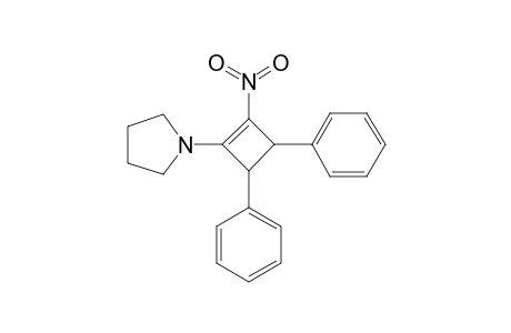 1-(TRANS-2-NITRO-3,4-DIPHENYL-1-CYCLOBUTEN-1-YL)-PYRROLIDINE