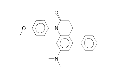 1-(4-methoxyphenyl)-5-phenyl-7-dimethylamino-1,2,3,4-tetrahydroquinolin-2-one