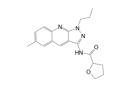 N-(6-methyl-1-propyl-1H-pyrazolo[3,4-b]quinolin-3-yl)tetrahydro-2-furancarboxamide