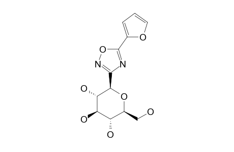 5-(2-FURYL)-3-C-(BETA-D-GLUCOPYRANOSYL)-1,2,4-OXADIAZOLE