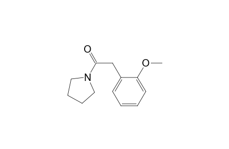 1-[(2-Methoxyphenyl)acetyl]pyrrolidine