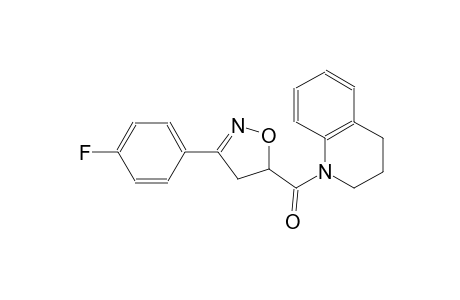 quinoline, 1-[[3-(4-fluorophenyl)-4,5-dihydro-5-isoxazolyl]carbonyl]-1,2,3,4-tetrahydro-