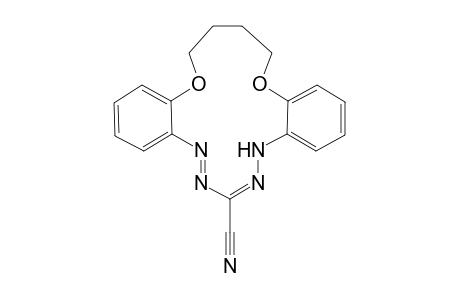 5H-15,16,17,18-Tetrahydrodibenzo[b,i][1,14,4,5,7,8]dioxatetraazacyclopentadecine-7-carbonitrile