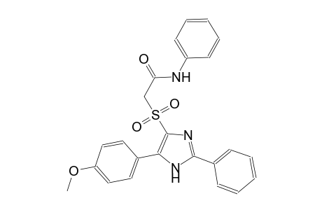acetamide, 2-[[5-(4-methoxyphenyl)-2-phenyl-1H-imidazol-4-yl]sulfonyl]-N-phenyl-