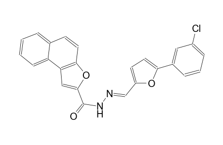 N'-{(E)-[5-(3-chlorophenyl)-2-furyl]methylidene}naphtho[2,1-b]furan-2-carbohydrazide
