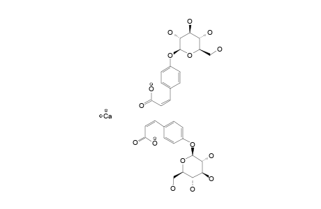 CALCIUM-4-O-BETA-D-GLUCOPYRANOSYL-(Z)-PARA-COUMARATE
