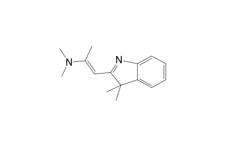 1-Propen-2-amine, 1-(3,3-dimethyl-3H-indol-2-yl)-N,N-dimethyl-