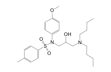 benzenesulfonamide, N-[3-(dibutylamino)-2-hydroxypropyl]-N-(4-methoxyphenyl)-4-methyl-