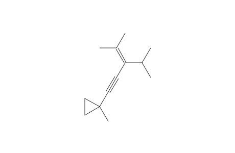 1-(3-Isopropyl-4-methyl-pent-3-en-1-ynyl)-1-methyl-cyclopropane