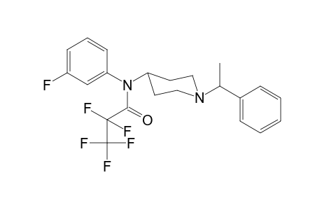 2,2,3,3,3-pentafluoro-N-3-fluorophenyl-N-[1-(1-phenylethyl)piperidin-4-yl]propanamide