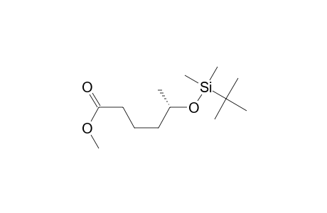 (5S)-5-[tert-butyl(dimethyl)silyl]oxyhexanoic acid methyl ester