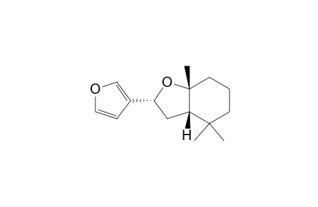 Benzofuran, 2-(3-furanyl)octahydro-4,4,7a-trimethyl-, (2.alpha.,3a.beta.,7a.beta.)-(.+-.)-