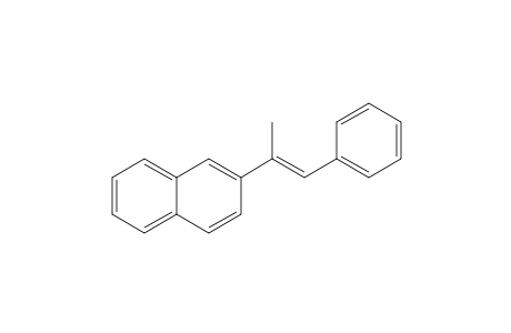 2-[(E)-1-Methyl-2-phenylethenyl]naphthalene