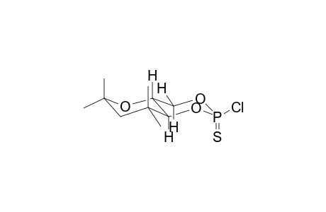 8,8,10,10-TETRAMETHYL-3E-CHLORO-3A-THIONO-2,4,7-TRIOXA-3-PHOSPHABICYCLO[4.4.0]DECANE