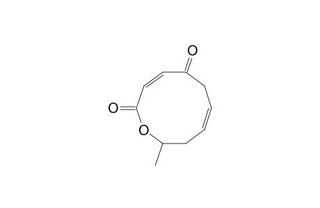 (Z,Z)-4-oxo-2,6-decadien-9-olide