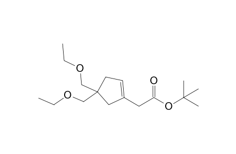 tert-Butyl[4,4-bis(ethoxymethyl)cyclopent-1-enyl]acetate