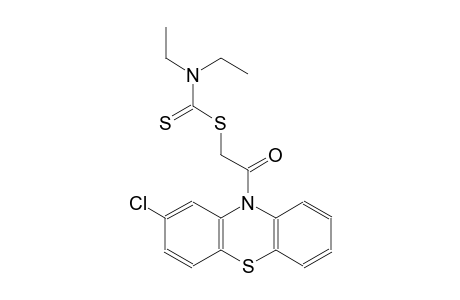 2-(2-chloro-10H-phenothiazin-10-yl)-2-oxoethyl diethyldithiocarbamate