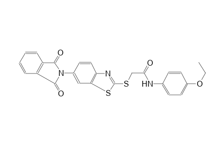 acetamide, 2-[[6-(1,3-dihydro-1,3-dioxo-2H-isoindol-2-yl)-2-benzothiazolyl]thio]-N-(4-ethoxyphenyl)-
